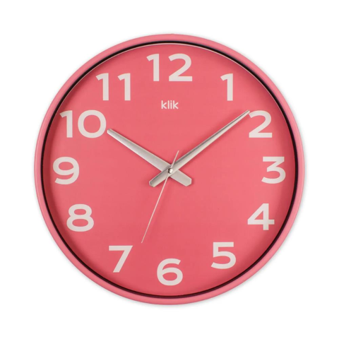 T.Concept Simplex Pembe Joy Serisi Duvar Saati 38 cm