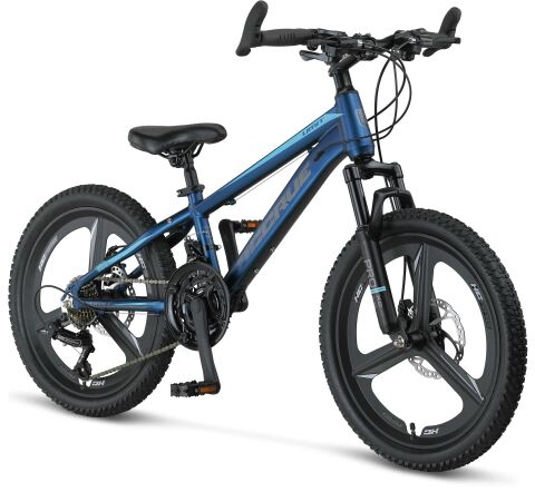 Ümit Accrue 20 Jant M.Disk 21 Vites Çocuk Bisikleti İndigo Mavi