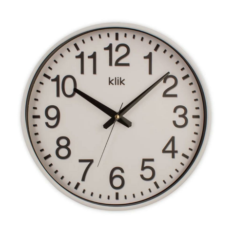 T.Concept Venüs Beyaz Minimalist Duvar Saati 26 cm