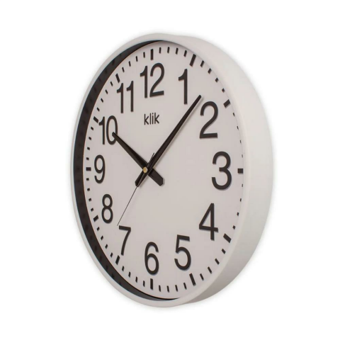 T.Concept Venüs Beyaz Minimalist Duvar Saati 26 cm