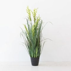 Tmall Home Design Yeşil Saksılı 86 Cm (Yapay Çiçek)