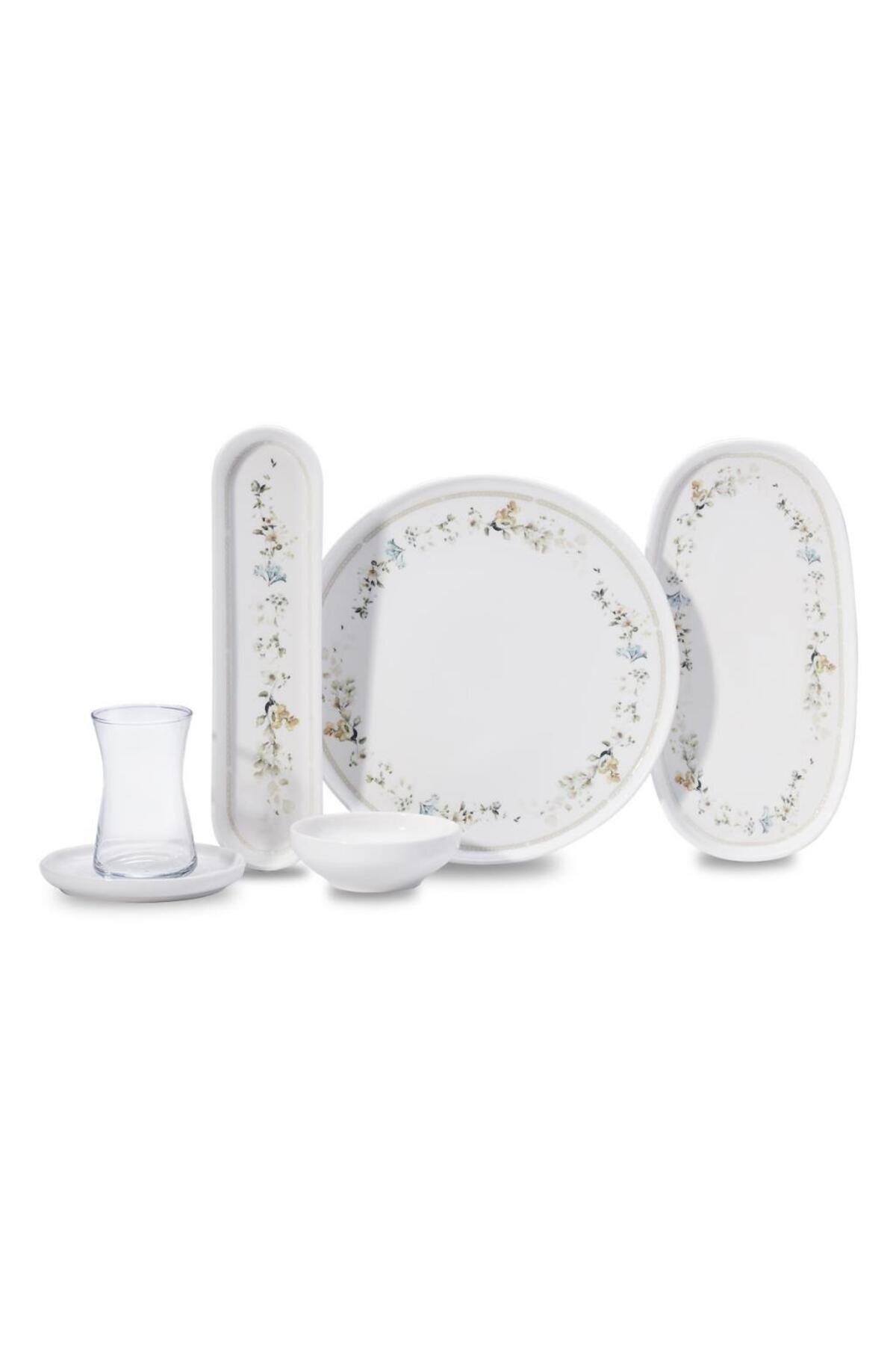 Korkmaz Luna Collection 25 Parça Kahvaltı Takımı A8689-1